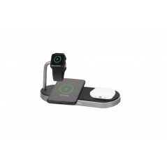 Revolutionize Your Charging Experience with Verbatim WCS-03 Aluminium 3-in-1 Qi Wireless Charger - Model 49557